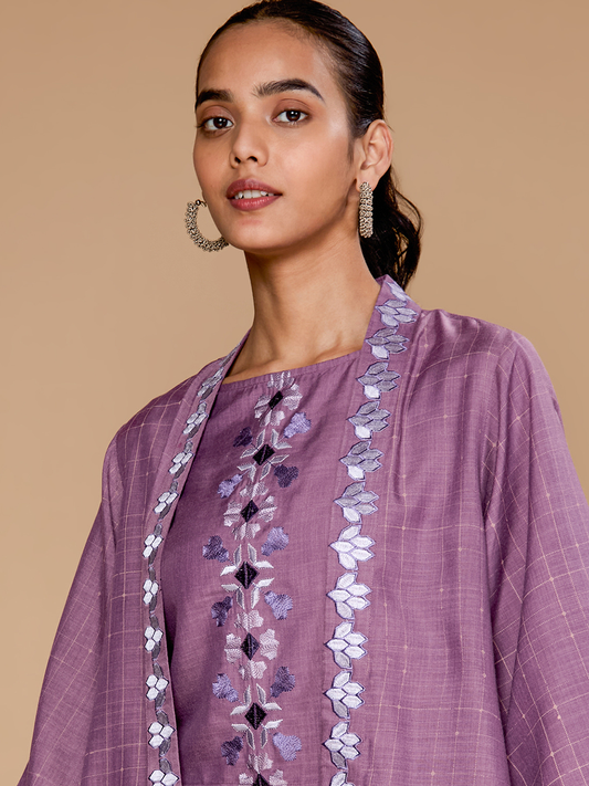 Oranate Oasis Purple Co-ord set