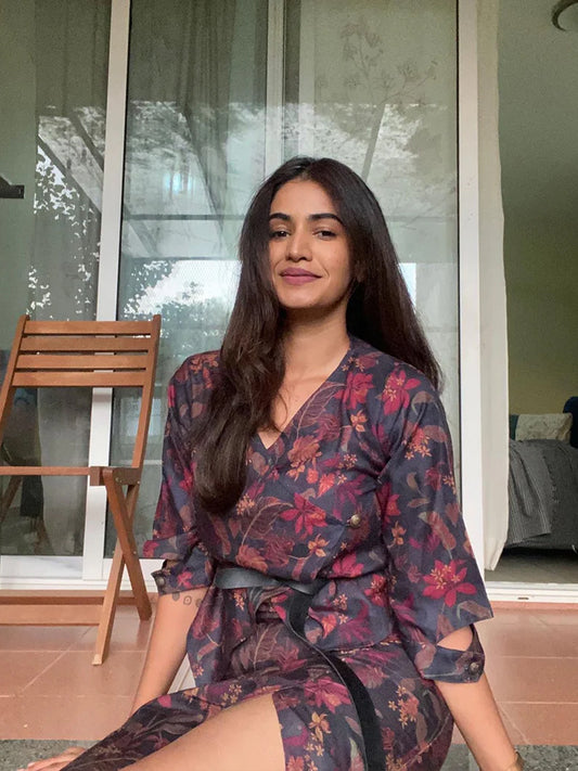 Hidden Mist Printed Top