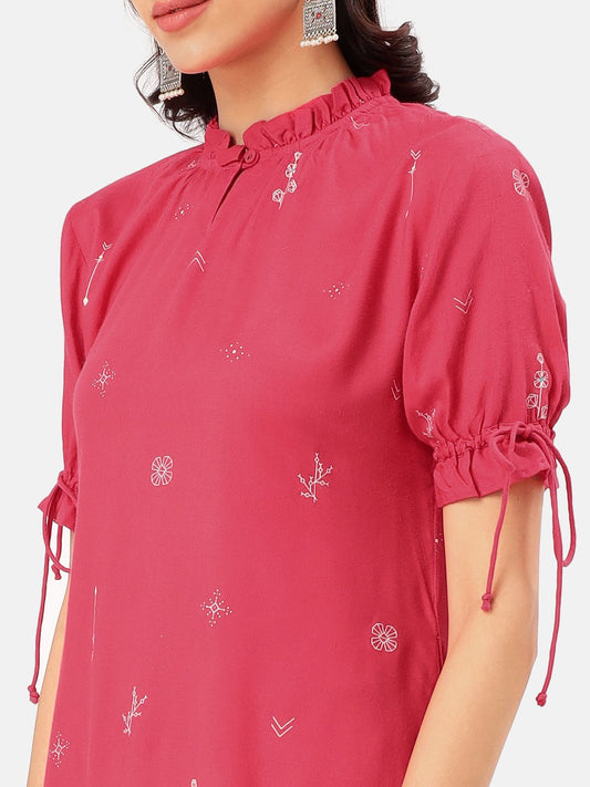 Pink_Printed_Kurta_Front_Close_Up_1 (6098124013737)