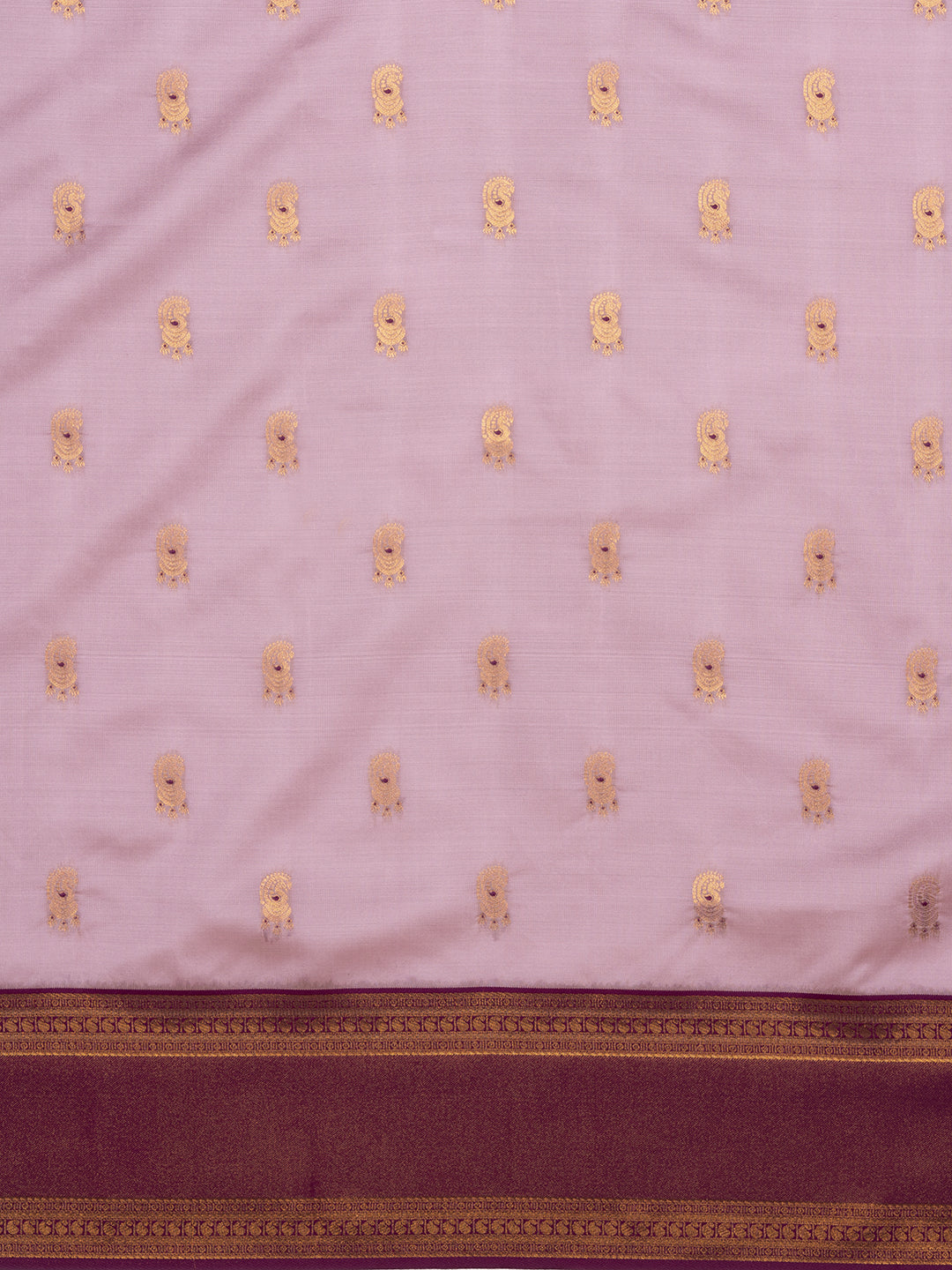 Divine Drapes Lavender Motif Saree