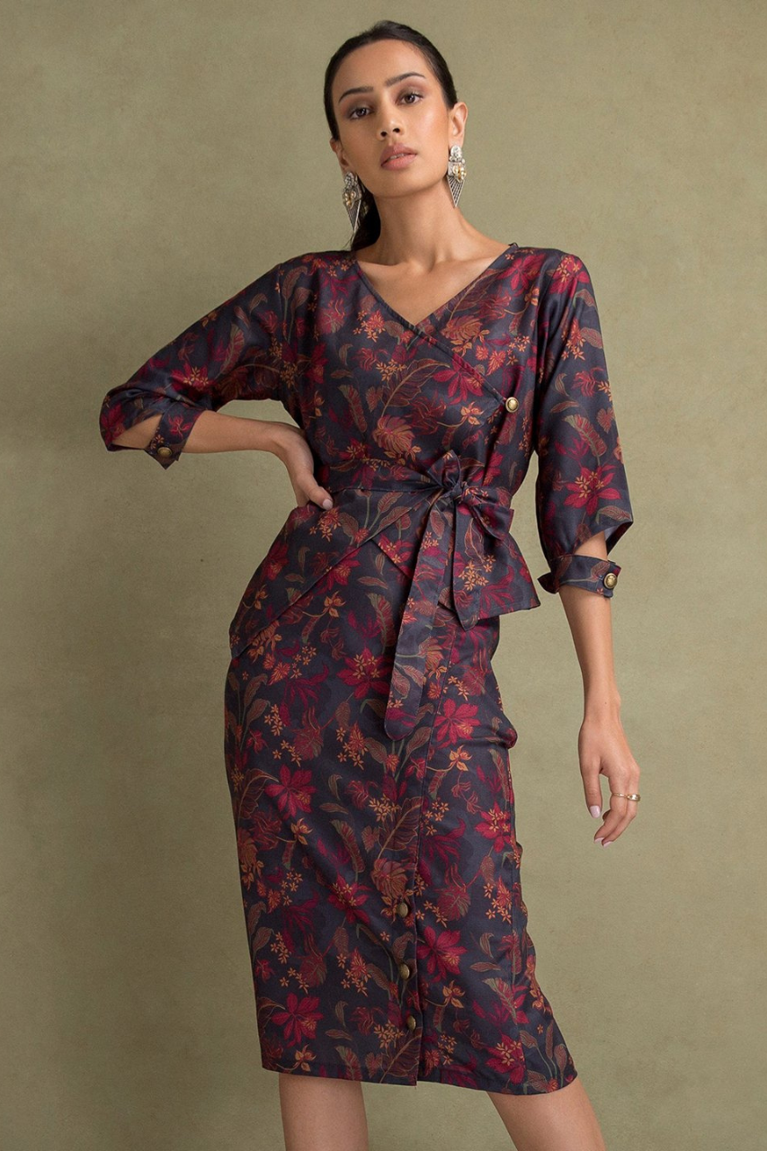 Hidden Mist Pencil Skirt