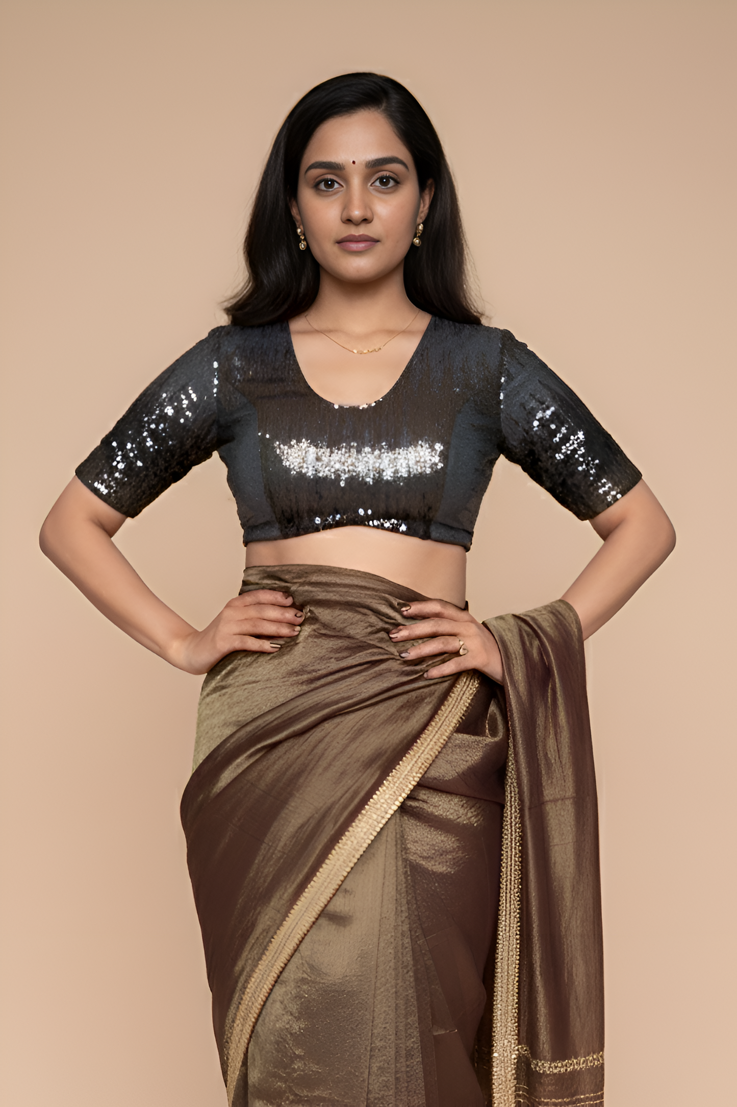 Amaira Multi Colour Sequin Blouse