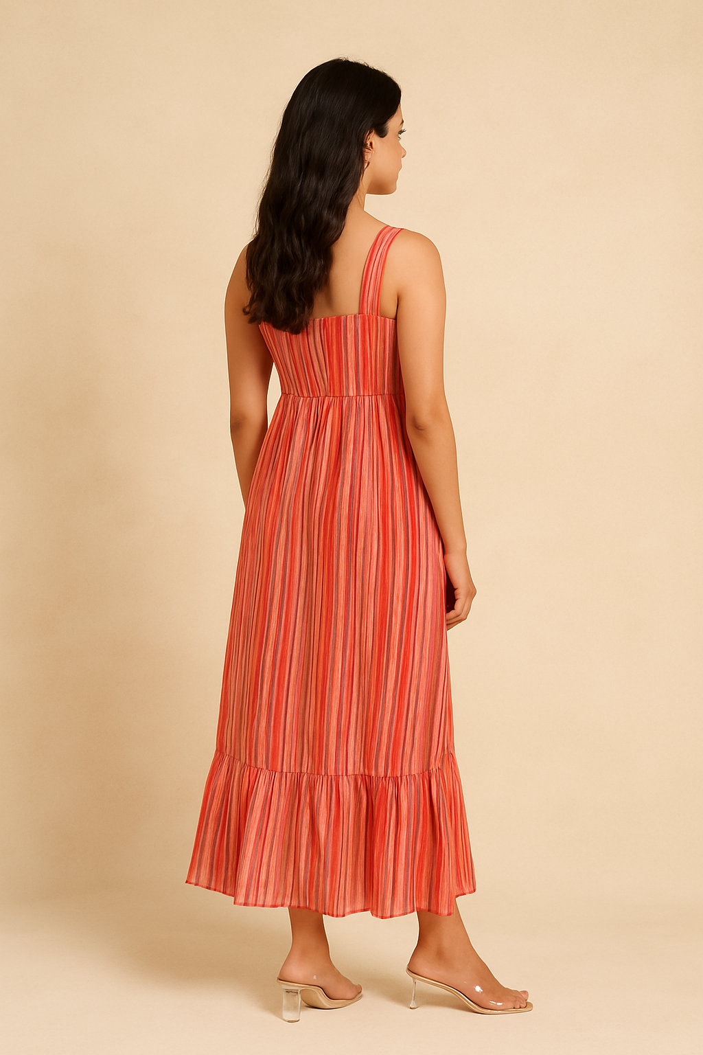 Inara Multi Color Striped Dress