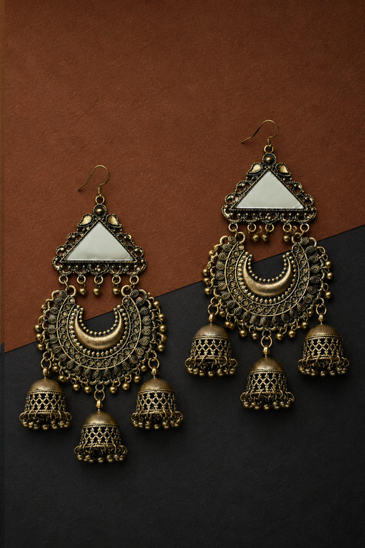 Earth & Silver Chand Bali Gold - VIII