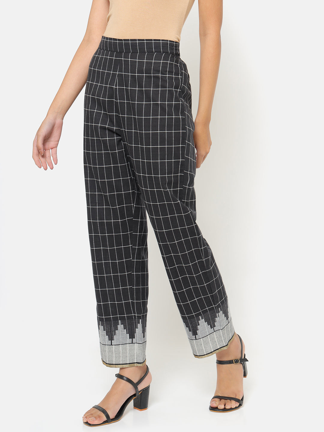 Weaves of South Black Tapered Pant (7490107801831)