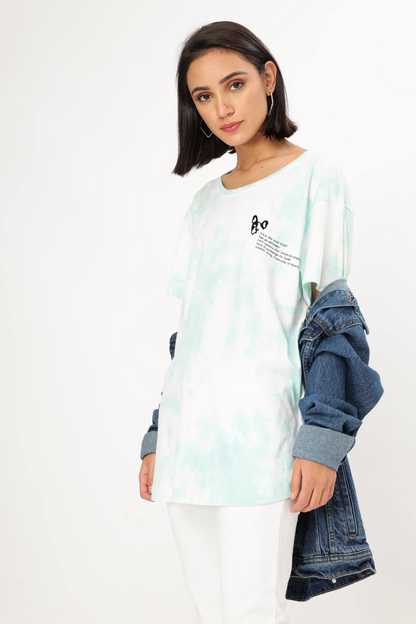 Saaki Hash Tie & Dye Oversized T-Shirt