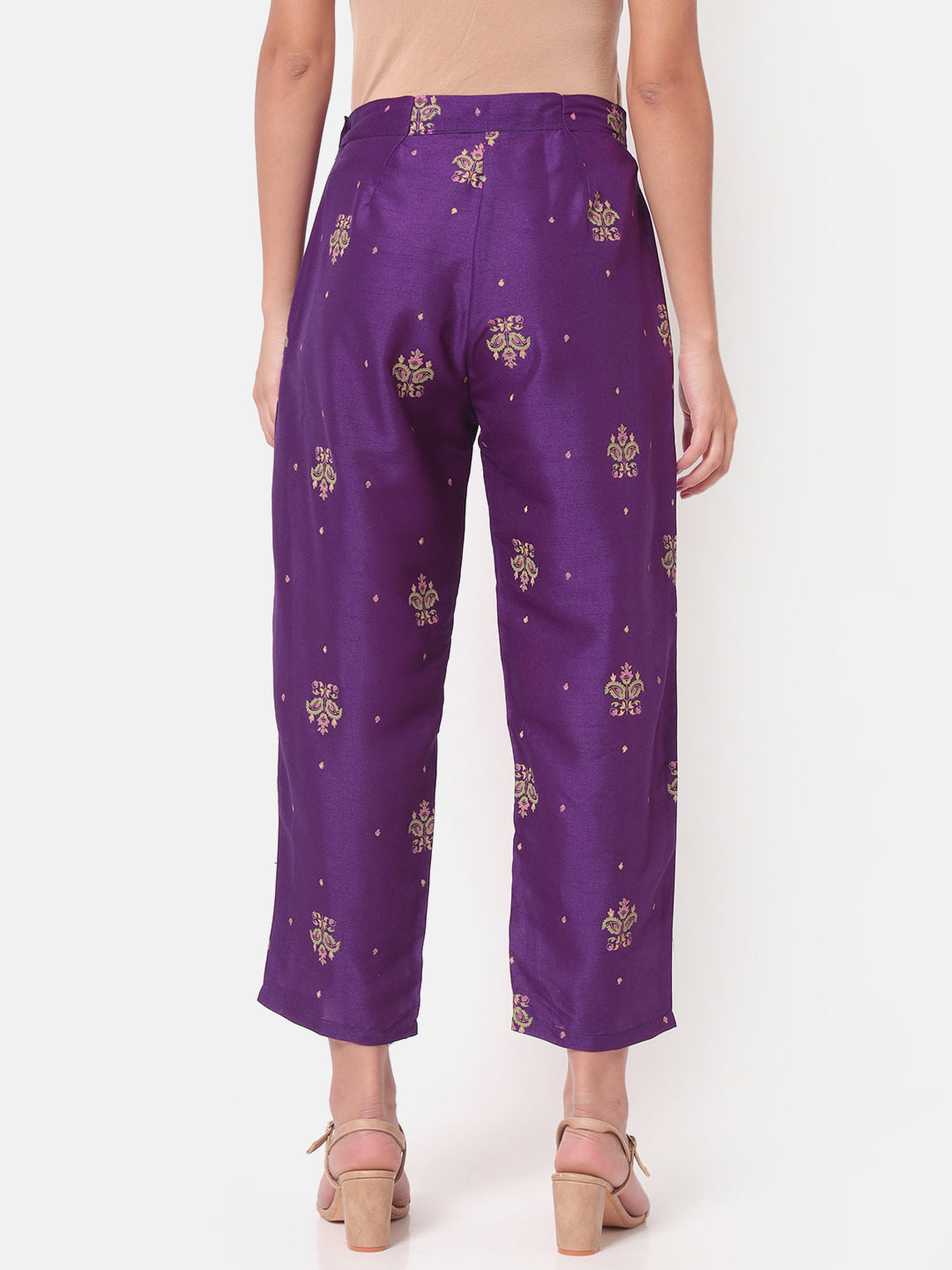 Dhuri Purple Straight Pants (7800378327271)