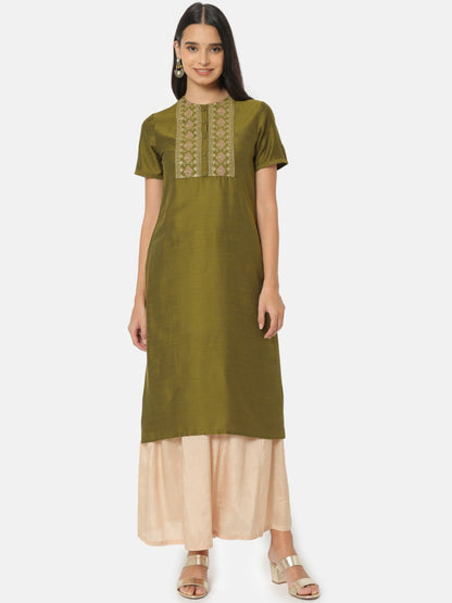 Green_Embroidered_Kurta_Front_Full_Shot_1 (6595633414313)