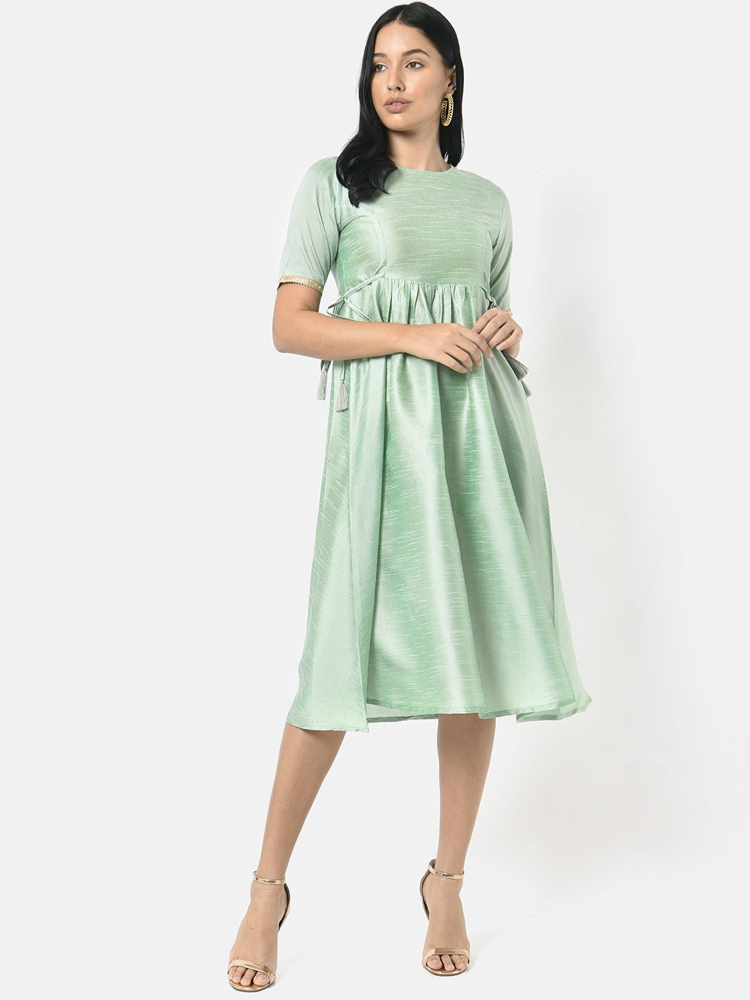 Green_Solid_Flare_Dress_Front_Full_Shot_3 (7047142932649)