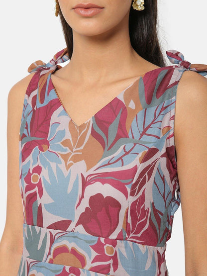 Multicolor_Flared_Dress_Front_Close_Up_1 (6390642901161)
