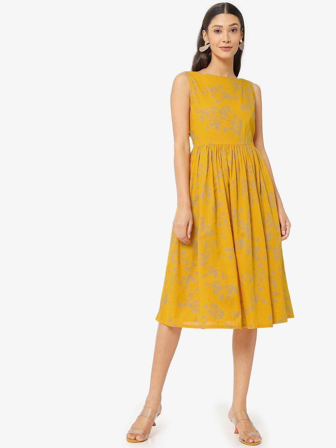 Mustard_Fit_&_Flare_Dress_Front_Full_Shot_1 (6390641950889)
