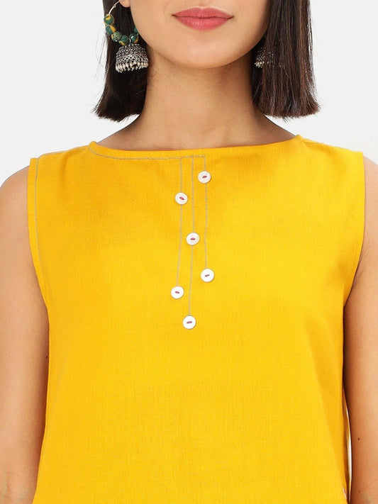 Mustard_Flared_Dress_Front_Close_Up_1 (6390641164457)