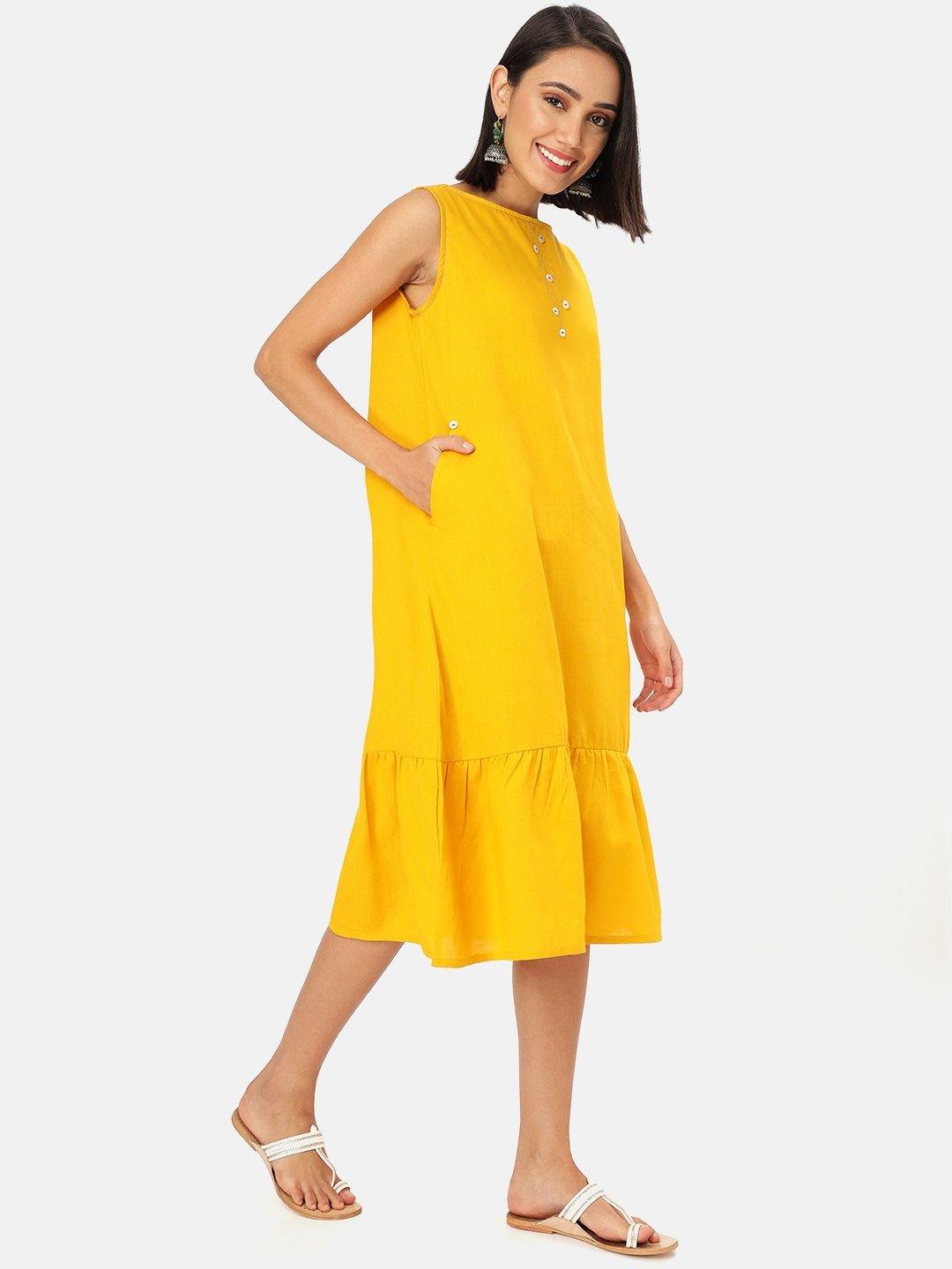 Mustard_Flared_Dress_Front_Full_Shot_2 (6390641164457)