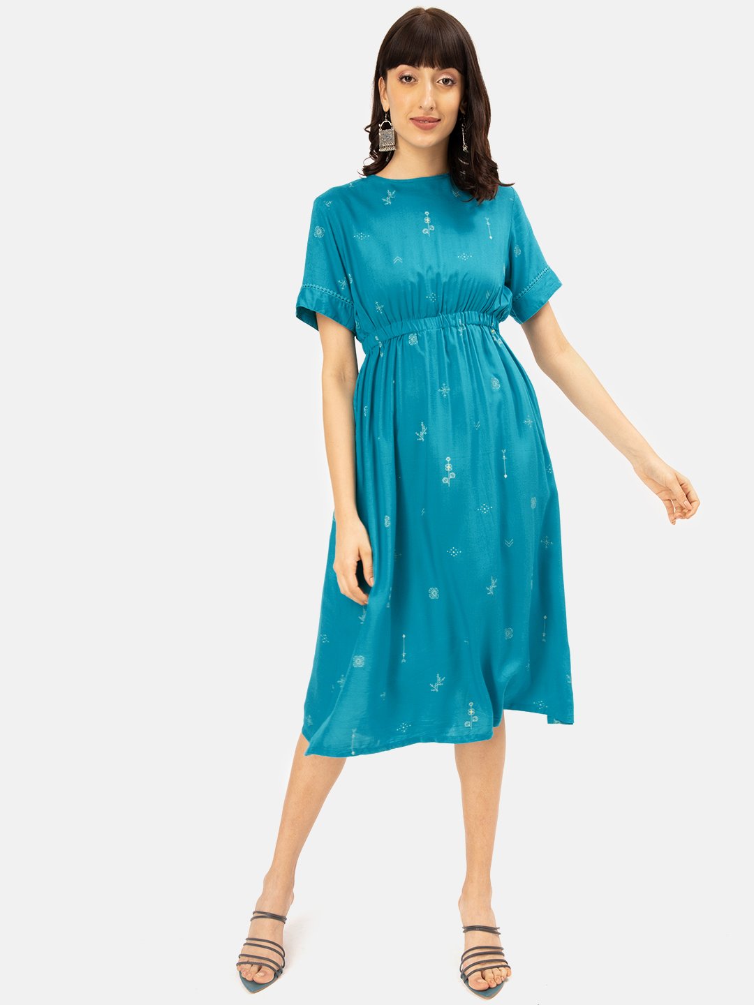 Teal_Printed_Dress_Front_Full_Shot_1 (6098122703017)