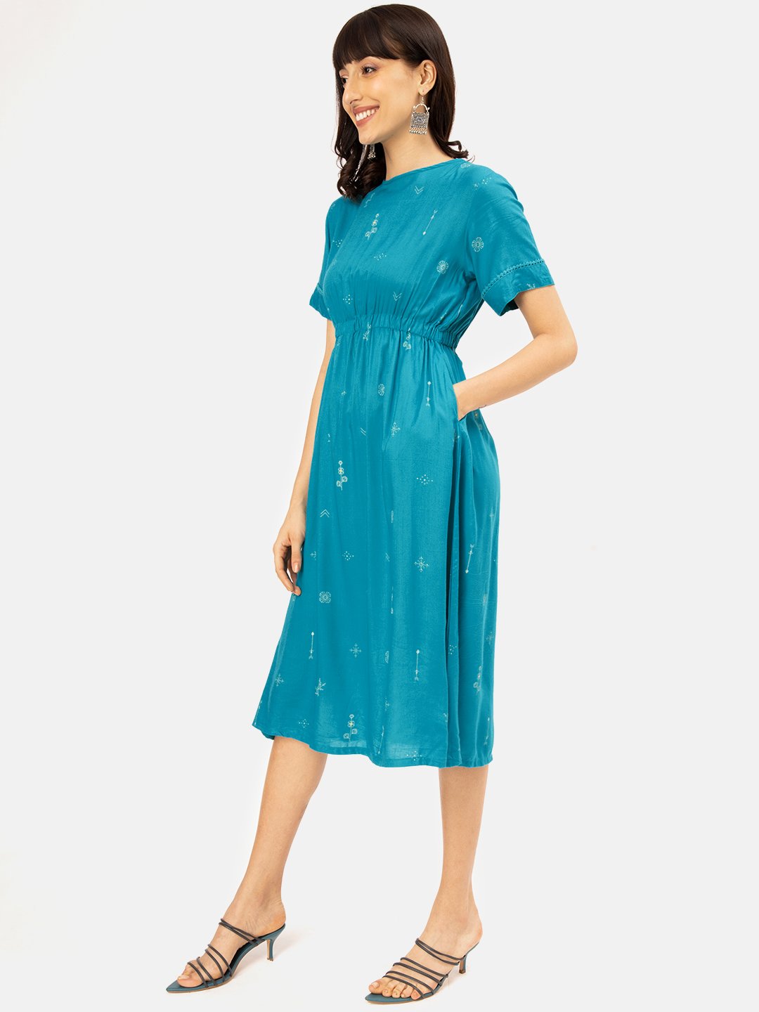 Teal_Printed_Dress_Front_Full_Shot_2 (6098122703017)